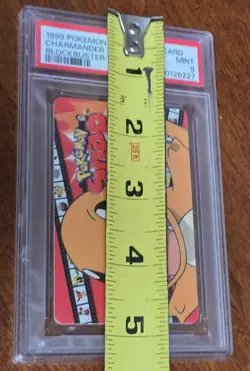 PSA 9 Charmander 1999 Blockbuster Video 5¼" Case Pokemon Snap Smart Card - Image 5