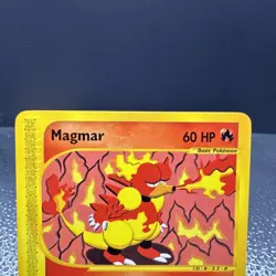 Pokemon Card - Magmar 86/165 Non-Holo Rare Expedition E-Reader TCG - Image 3