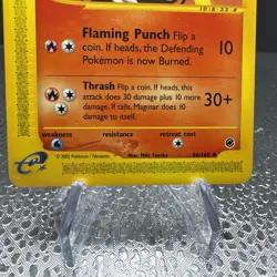 Pokemon Card - Magmar 86/165 Non-Holo Rare Expedition E-Reader TCG - Image 4