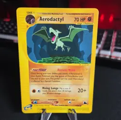 Pokemon Card - Aerodactyl Skyridge 1/144 Non Holo LP - Image 1