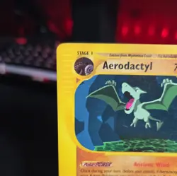 Pokemon Card - Aerodactyl Skyridge 1/144 Non Holo LP - Image 2