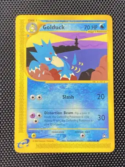 Pokemon Card - Golduck Aquapolis 50b/147 Uncommon LP/NM - Image 1
