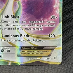 Pokemon Card Gardevoir EX 111/114 Full Art Steam Siege HP - Image 4