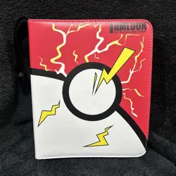 POKEMON JUMBO CARD card binder. Holds Up To 100 JUMBO Cards, 50 Pages. (New) CB - Image 1