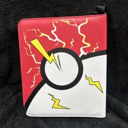 POKEMON JUMBO CARD card binder. Holds Up To 100 JUMBO Cards, 50 Pages. (New) CB - Image 2