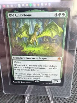 1x MTG Old Gnawbone - Adventures in the Forgotten Realms (AFR) #197 - Magic - Image 1