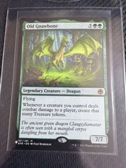 1x MTG Old Gnawbone - Adventures in the Forgotten Realms (AFR) #197 - Magic - Image 2