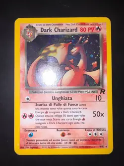 Carta Pokemon Dark Charizard 4/82 Set Team Rocket Holo - Image 2