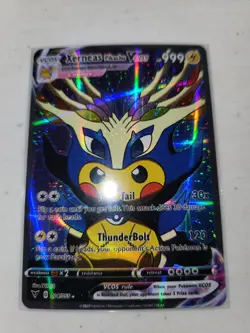 Pokemon Xerneas Pikachu Cosplay Card Mint - Image 1
