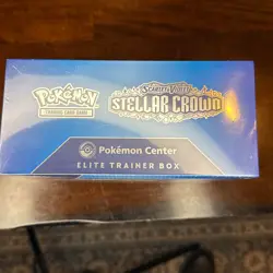 Pokemon Scarlet & Violet Stellar Crown Pokemon Center Elite Trainer Box - Sealed - Image 2