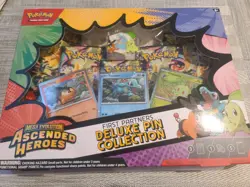 Pokemon Ascended Heroes First Partners Deluxe Pin Collection Box - Sealed - Image 1