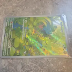Pokemon TCG Bulbasaur 166/165 Scarlet & Violet 151 Illustration Rare NM English - Image 4