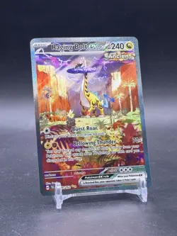 Pokemon SV05 Temporal Forces Raging Bolt ex 208/162 Special Illustration Rare - Image 1