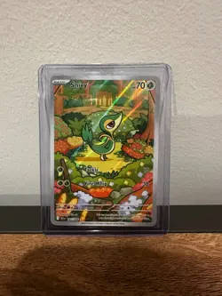 Snivy 087/086 Pokemon TCG: Black Bolt Illustration Rare (MINT) (Free Shipping!) - Image 1
