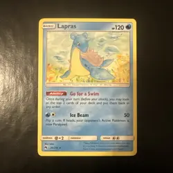 Lapras 56/214 - Pokemon TCG - Lost Thunder - Non Holo - Near Mint. - Image 1