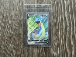 Pokemon TCG Lapras V 189/202 Sword & Shield Base Full Art NM - Image 1