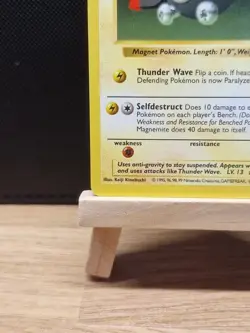 Pokemon 1999 WOTC Base Set Shadowless Magnemite 53/102 - Near Mint - Image 5