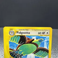 2002 Pokemon TCG Expedition Set Pidgeotto #88/165 E Reader NM - Image 3