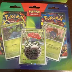 Pokemon TCG Mega Evolution Phantasmal Flames Vileplume 2 pack Blister - Set of 2 - Image 3