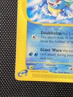 Pokemon TCG Expedition Wartortle 92/165 Regular Uncommon Non-Holo 2002 LP/NM - Image 5