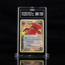 TAG 10 Team Magma's Groudon 2021 Pokemon Sword & Shield Celebrations #9/95 Holo - Image 1
