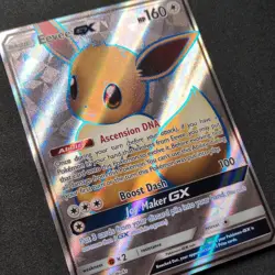 Pokemon TCG Eevee GX SM242 SM Full Art Promo Holo 2020 - Image 2
