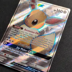 Pokemon TCG Eevee GX SM242 SM Full Art Promo Holo 2020 - Image 3