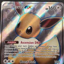 Pokemon TCG Eevee GX SM242 SM Full Art Promo Holo 2020 - Image 4