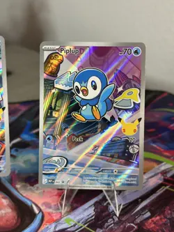 Pokemon 2026 First Partners Illustration Collection Promo Set - Sinnoh Starters - Image 4