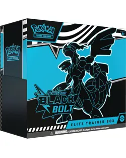 Pokemon TCG Black Bolt Elite Trainer Box- New & Sealed ✅ Free Shipment 🚚 - Image 1
