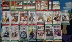 One Piece TCG OP13 Monkey D. Luffy - Red and Green Base Deck - NM English - Image 1