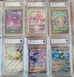 24 ENGLISH POKEMON CARD BUNDLE - DOUBLE RARE/ULTRA ETC - RKT GRADED - Image 3