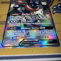 Pokemon TCG Greninja GX Full Art Shiny Holo Rare Card SV56/SV94 NM/M Condition - Image 2