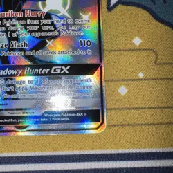 Pokemon TCG Greninja GX Full Art Shiny Holo Rare Card SV56/SV94 NM/M Condition - Image 3