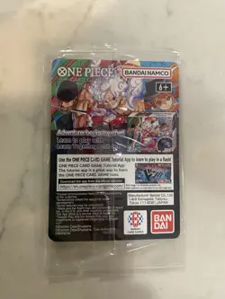 Bandai Namco One Piece Card Game Monkey D. Luffy Holo Promo US Voyage Sealed! - Image 3