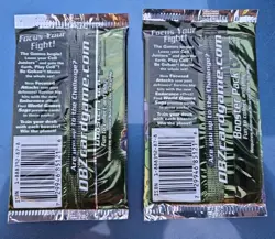 Dragon Ball Z CCG Cell Games Saga 10 Card Booster Pack 2000 Sealed Set of 2 - Image 2