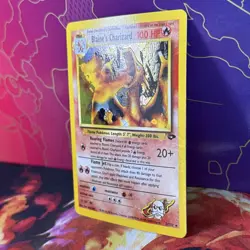 Pokemon TCG Blaine's Charizard Gym Challenge Holo Card 2/132 Unlimited Rare - Image 2