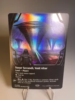 Susur Secundi, Void Altar (Borderless) Edge of Eternities Foil - Image 1