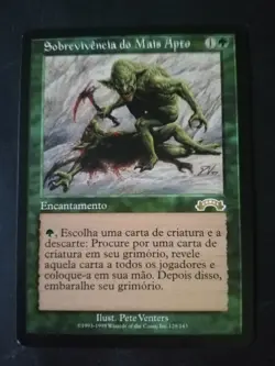 Survival Of The Fittest- Exodus Mtg Magic The Gathering - Image 1