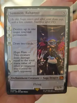 Magic Final Fantasy Summon Bahamut Non Foil - Magic The Gathering - Image 1