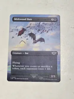 MTG Mirkwood Bats LTR 421 Borderless Common EN - Image 1