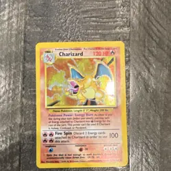 Pokemon Charizard Base Set 4/102 Holo Rare - Image 1