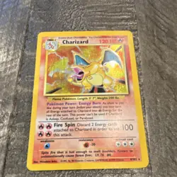 Pokemon Charizard Base Set 4/102 Holo Rare - Image 2