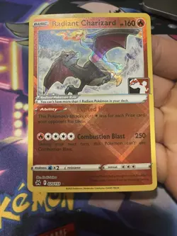 2023 POKEMON PLAY! POKEMON PRIZE PACK: SERIES 3 #020 RADIANT CHARIZARD NM - Image 1