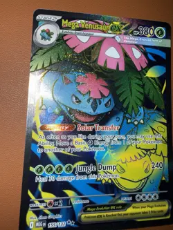 Pokemon TCG Mega Venusaur ex #155/132 ME01: Mega Evolution Ultra Rare Holo - Image 1