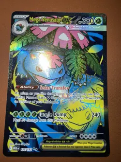 Pokemon TCG Mega Venusaur ex #155/132 ME01: Mega Evolution Ultra Rare Holo - Image 2