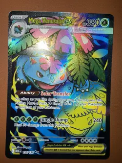 Pokemon TCG Mega Venusaur ex #155/132 ME01: Mega Evolution Ultra Rare Holo - Image 3