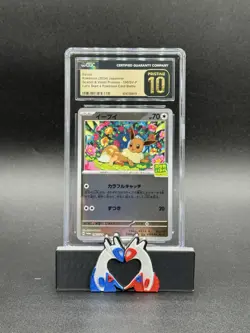 Eevee 196/SV-P Japanese Promo Let’s Start A Pokemon Card Battle CGC Pristine 10 - Image 1