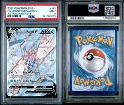 2022 POKEMON SWORD & SHIELD ASTRAL RADIANCE FULL ART/ORIGIN FORME PALKIA V PSA 9 - Image 3