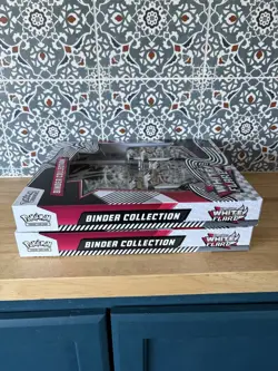 Pokemon White Flare Binder Collection - Lot of 2 - New Sealed Free Shipping USA - Image 4